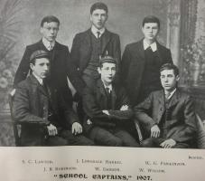  - School captains 1907
